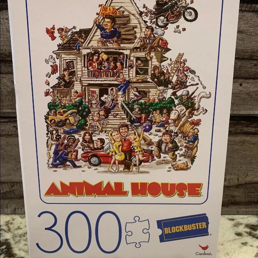 Animal House 300 Piece Puzzle Blockbuster